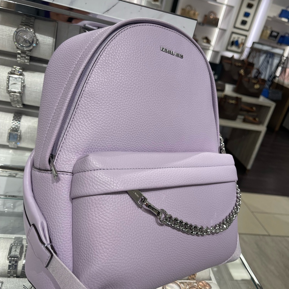 MICHAEL KORS Slater Medium Chain Backpack
Quartz 
NWT - Picture 16 of 16